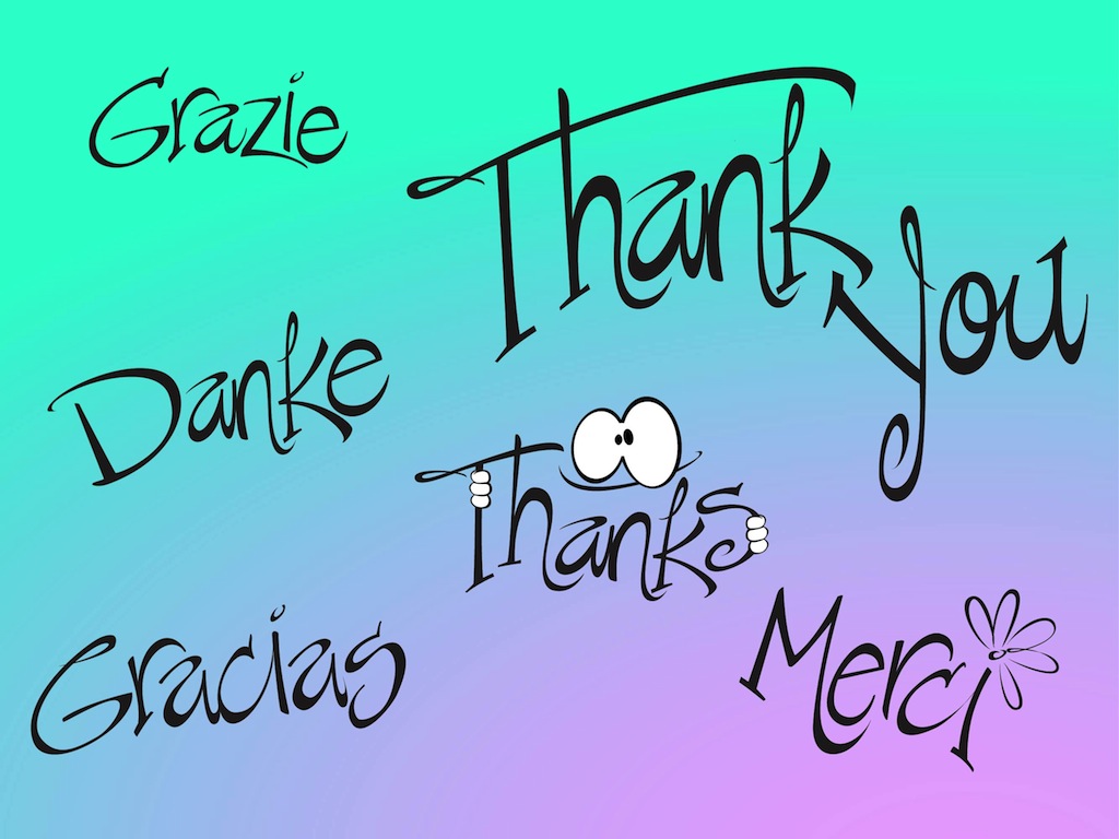 Different ways to Say ThankYou in German