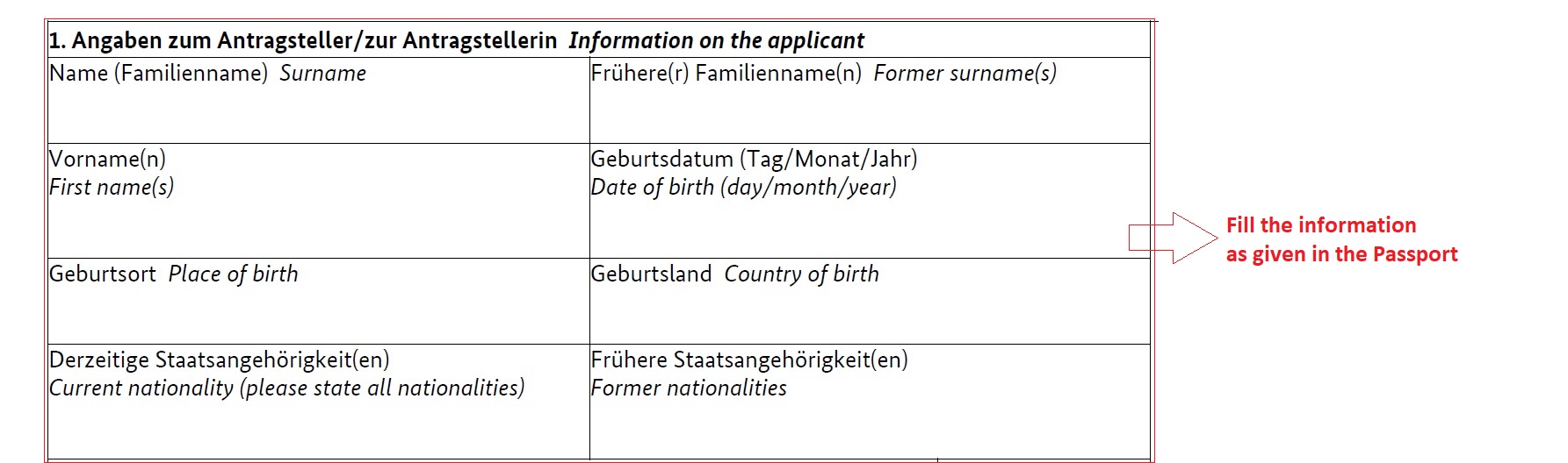How To Fill German National Visa Application Form Planforgermany 2 Plan For Germany