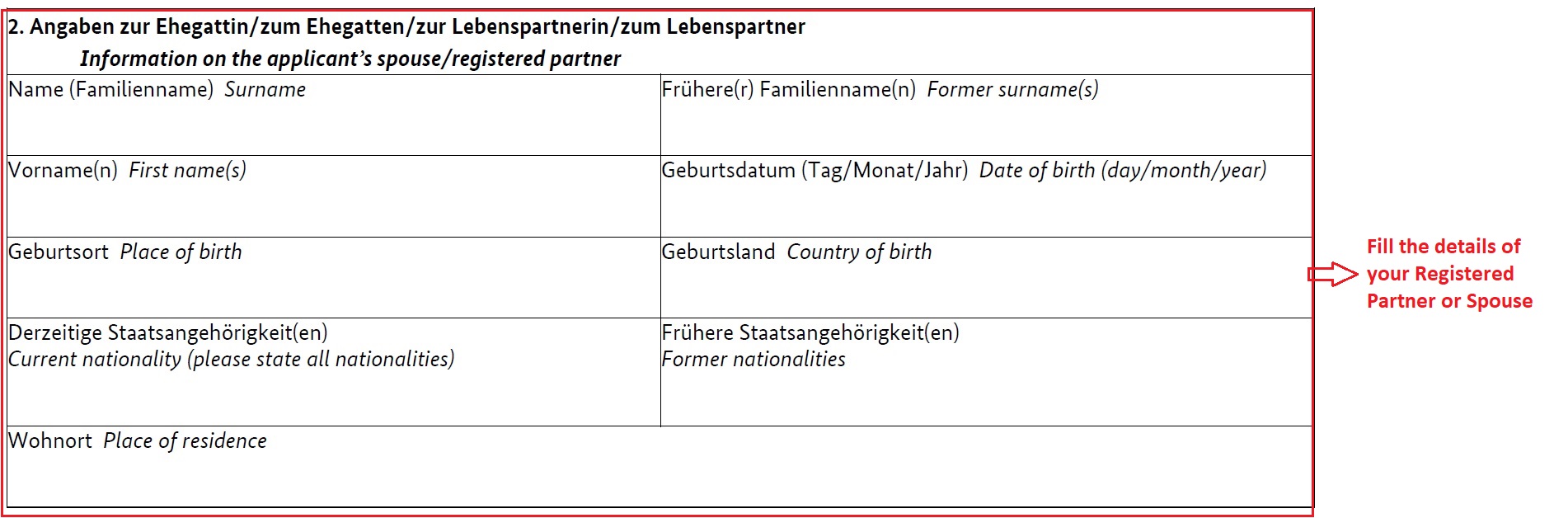 How To Fill German National Visa Application Form Planforgermany Com 6 Plan For Germany